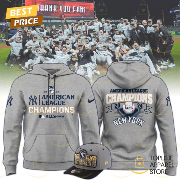 New York Yankees American League Champions 2024 ALCS Hoodie