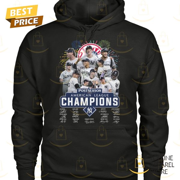 Postseason 2024 American League Champions Signature Unisex T-Shirt