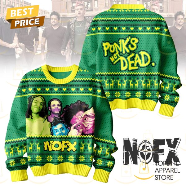 NOFX Punks Not Dead Sweater