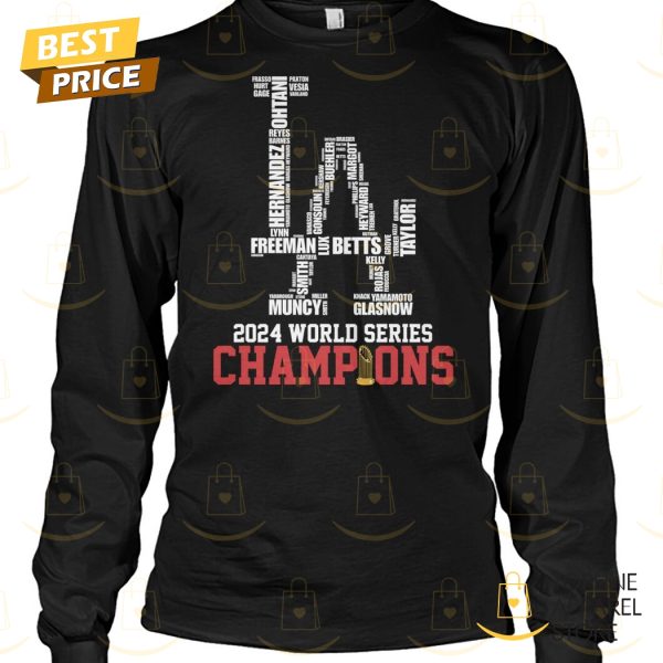 Los Angeles Dodgers 2024 Champions World Series Unisex T-Shirt