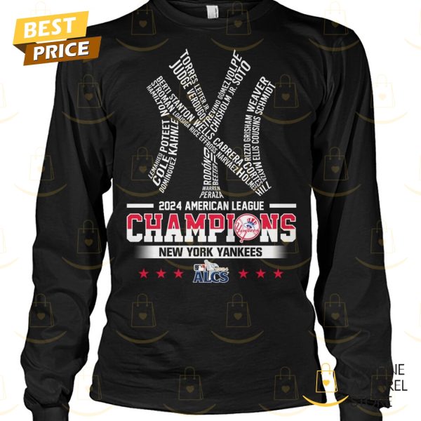 2024 American League Champions New York Yankees ALCS Logo Unisex T-Shirt