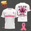 Oklahoma Sooners – Pink Out Tackle Breast Cancer Booner Sooner 3D T-Shirt – Pink