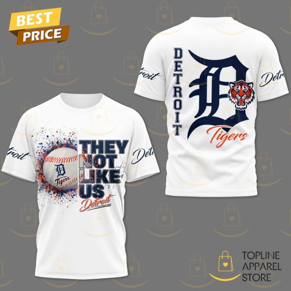 Detroit Tigers – They Not Like Us 3D T-Shirt