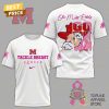 Kansas State Wildcats – Tackle Breast Cancer Go Fight Win 3D T-Shirt