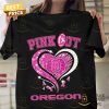 Oregon Ducks Pink Out Unisex T Shirt Loving click