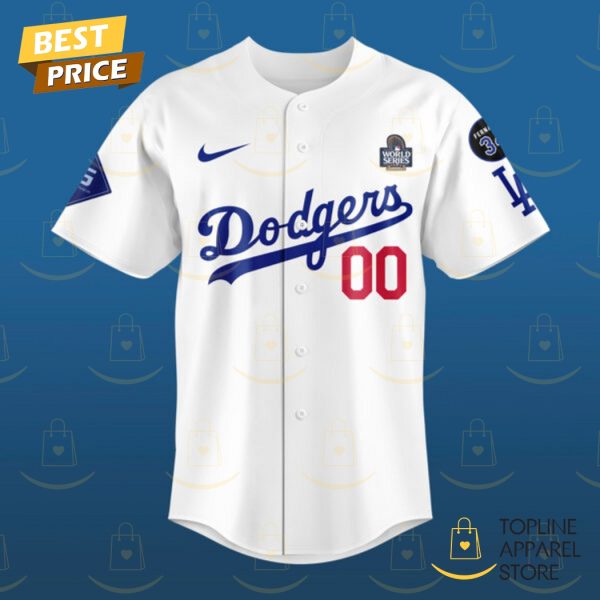 Personalized Los Angeles Dodgers 2024 World Series Baseball Jersey