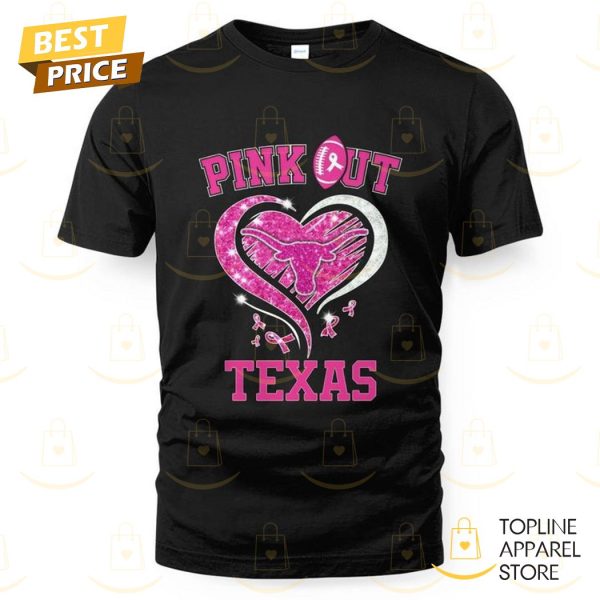 Texas Longhorns Pink Out Unisex T-Shirt