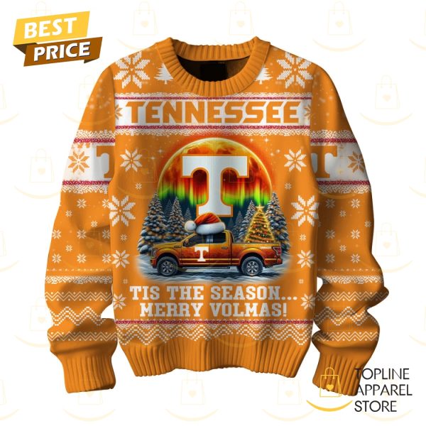 Tennessee Volunteers Tis The Season Merry Volmas Sweater