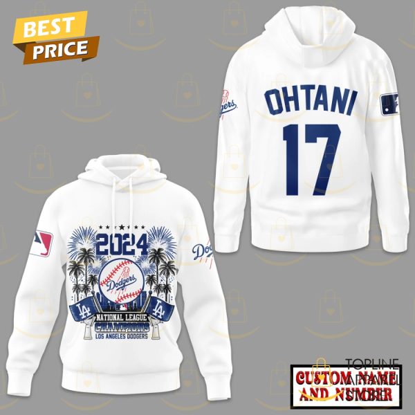 Los Angeles Dodgers 2024 National League Champions Shohei Ohtani Hoodie