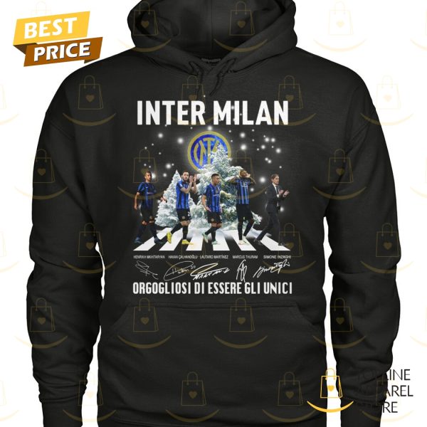 Inter Milan – Orgogliosi Di Essere Gli Unici Signature Unisex T-Shirt