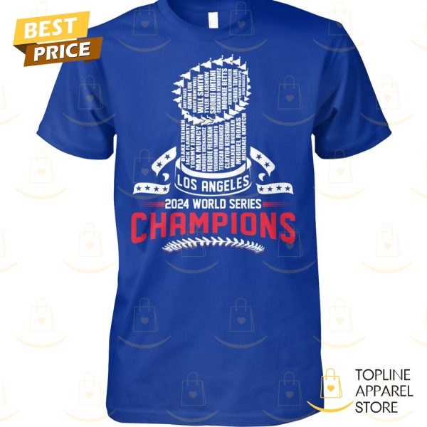 Los Angeles Dodgers 2024 World Series Champions Unisex T-Shirt