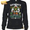 saturdays are for the oregon ducks unisex t shirt 4 PFMJC.jpg