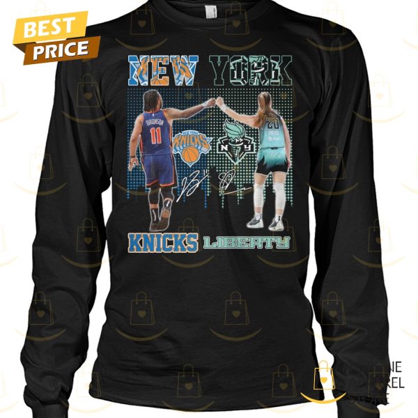 New York Knicks x New York Liberty Signature Unisex T-Shirt