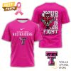 Penn State Nittany Lions Your Fight Is Our Fight Tackle Cancer 3D T-Shirt – White