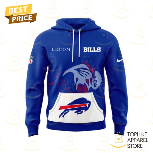 Buffalo Bills Lecom Blue Game Player Hoodie