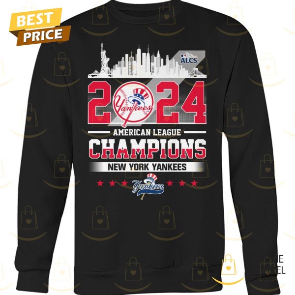 2024 American League Champions New York Yankess ALCS Design Unisex T-Shirt