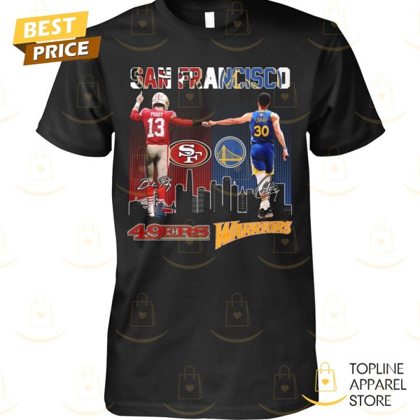 San Francisco 49ers x Golden State Warriors Signature Unisex T-Shirt