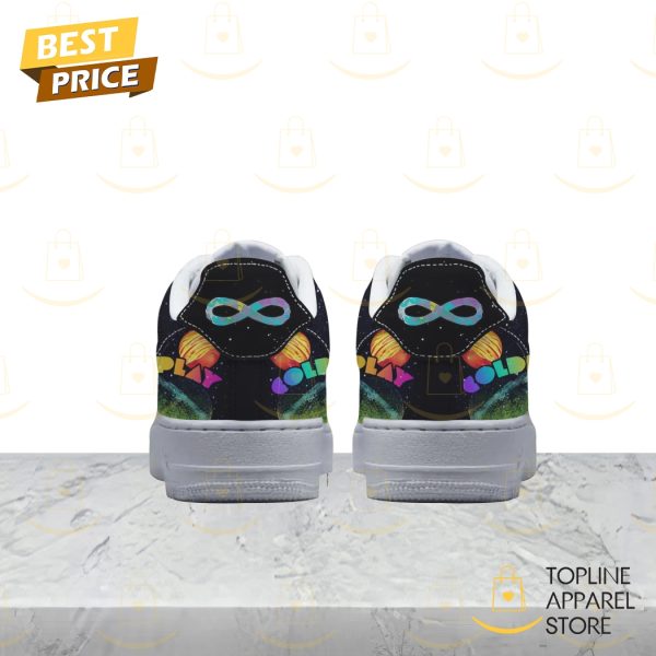 Coldplay Rock Band Design Air Force 1