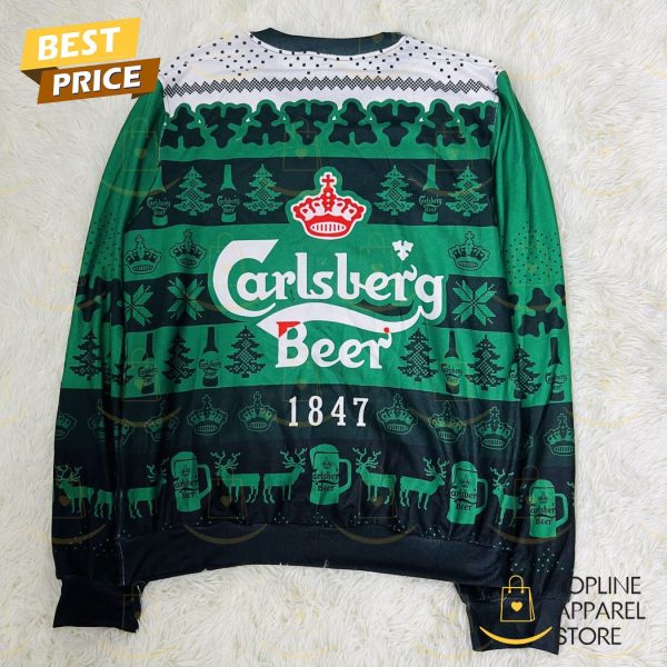 Carlsberg Beer 1847 Xmas Ugly Sweater