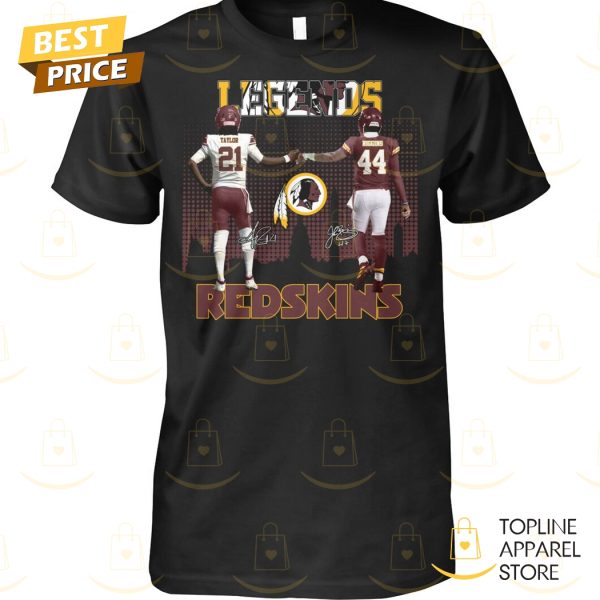 Washington Redskins Sean Taylor x John Riggins Legends Signature Unisex T-Shirt