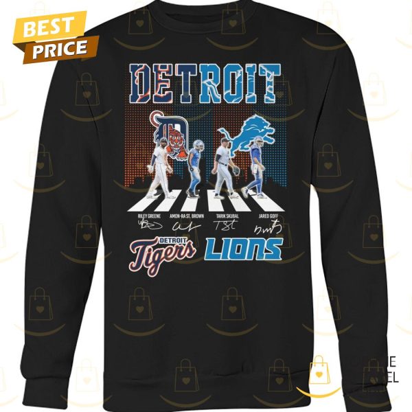 Detroit Tigers x Detroit Lions Signature Unisex T-Shirt