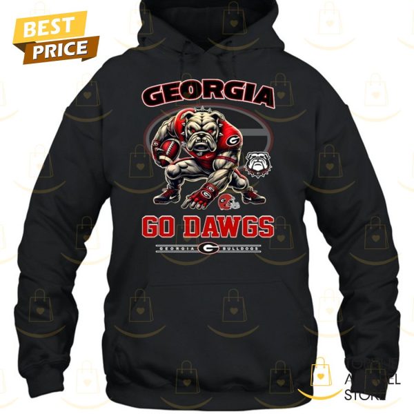 Georgia Bulldogs Go Dawgs Unisex T-Shirt