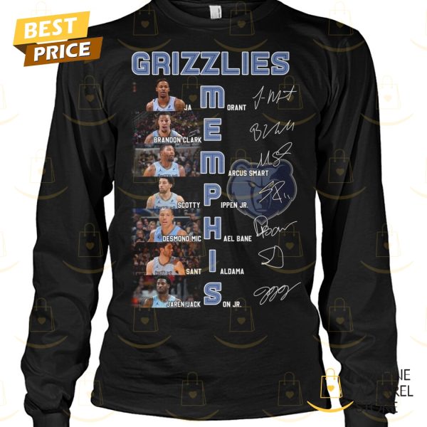 Memphis Grizzlies Basketball Signature Unisex T-Shirt