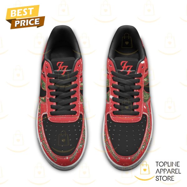 Foo Fighters Happy Foo Kin Christmas Air Force 1