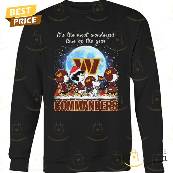 It The Most Wonderful Time Of The Year Washington Commanders Unisex T-Shit