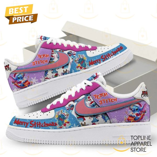 Team Stitch – Merry Stitchmas Air Force 1