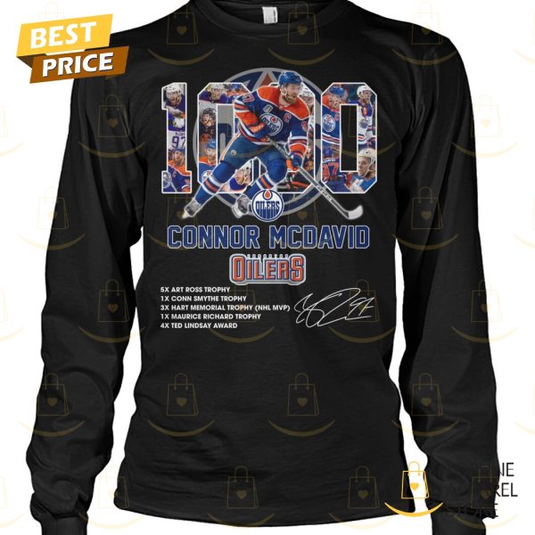 Connor Mcdavid Edmonton Oilers Signature Unisex T-Shirt