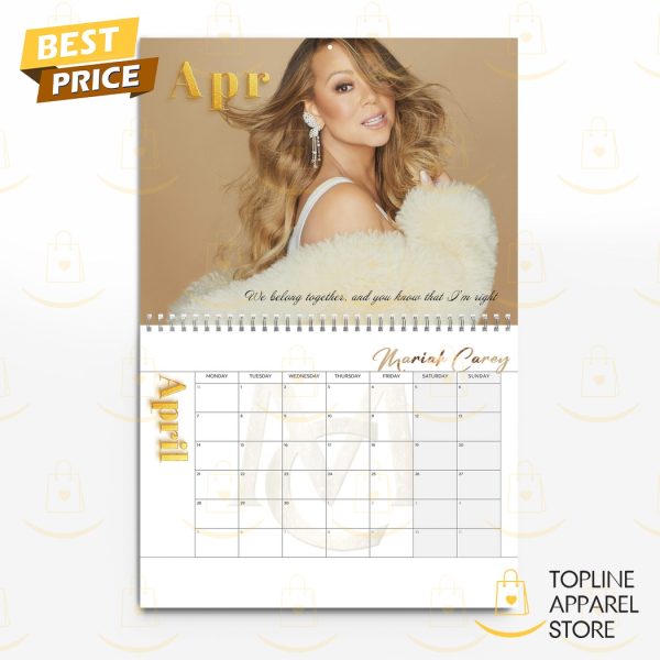 Mariah Carey Happy New Year 2025 Calendar