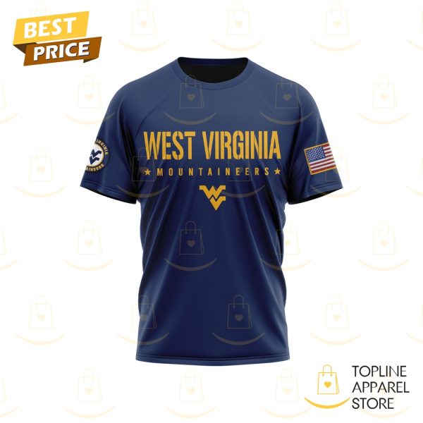 West Virginia Mountaineers – Mountain Strong 3D T-Shirt