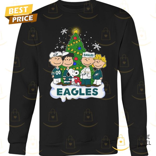 Philadelphia Eagles X Snoopy Merry Christmas Unisex T-Shirt