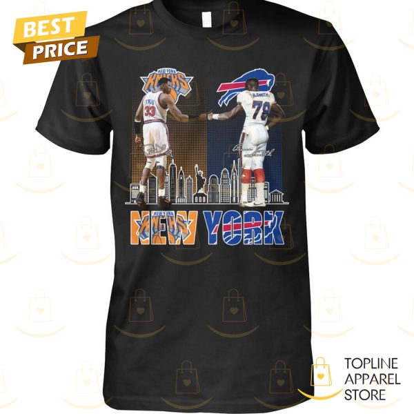 New York Knicks x Buffalo Bills Signature Unisex T-Shirt