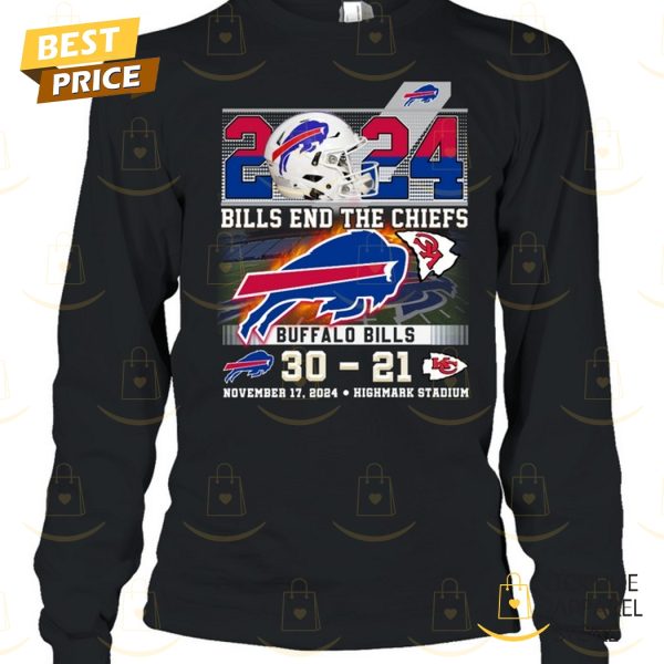 2024 Buffalo Bills End The Chiefs 30-21 Unisex T-Shirt