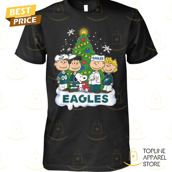 Philadelphia Eagles X Snoopy Merry Christmas Unisex T-Shirt