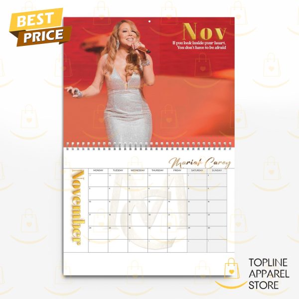 Mariah Carey Happy New Year 2025 Calendar