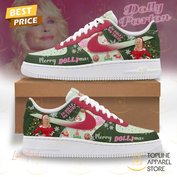 Dolly Parton Merry Dollymas – In Dolly We Trust Air Force 1