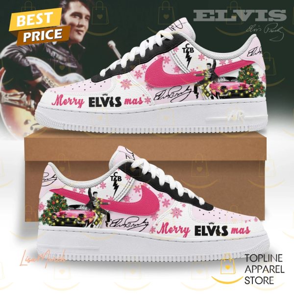 Elvis Presley  – Merry Elvismas Signature Air Force 1