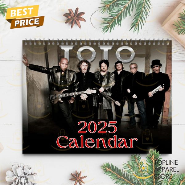 ToTo Rock Band New Year 2025 Calendar