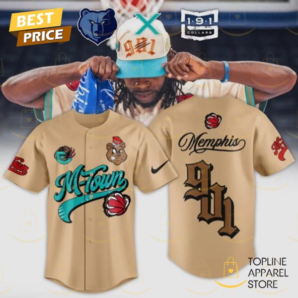 Memphis Grizzlies X 191 Collabs Hennessy Baseball Jersey