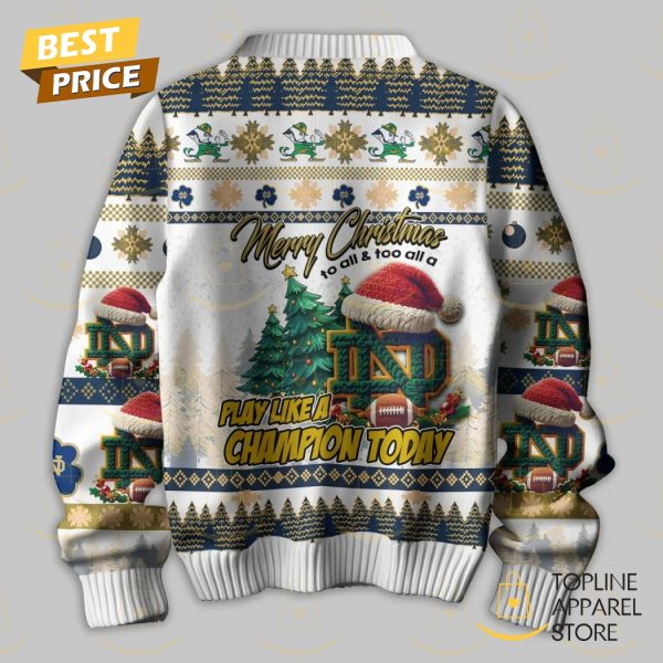 Notre Dame Fighting Irish They Not Like Us – Merry Christmas Sweater