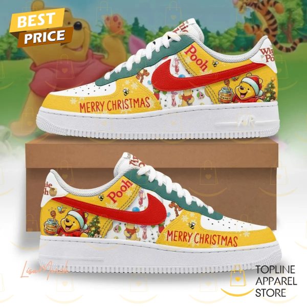 Winnie The Pooh Merry Chirstmas Air Force 1