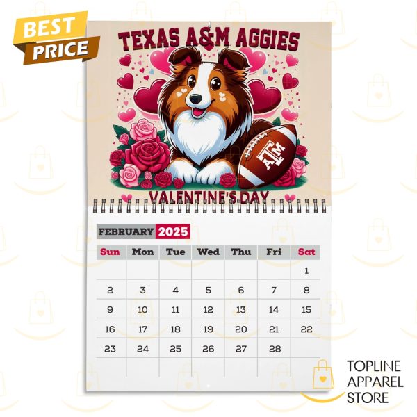 Texas A&M Aggies Football 2025 Calendar