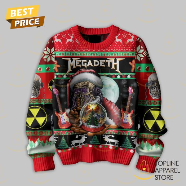 Megadeth Rust In Peace On Earth Sweater