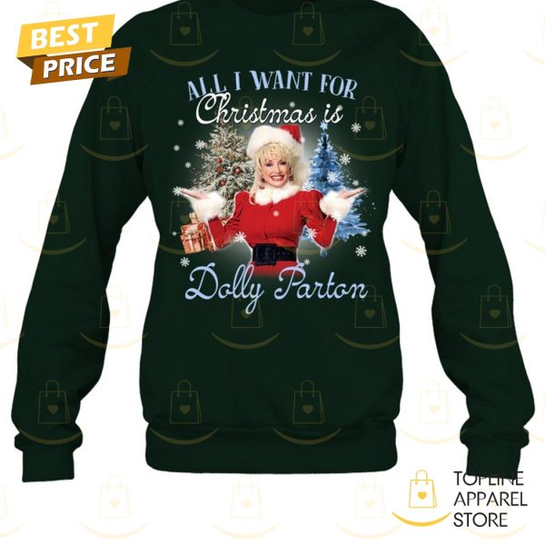 All I Want For Christmas Is Dolly Parton Unisex T-Shirt