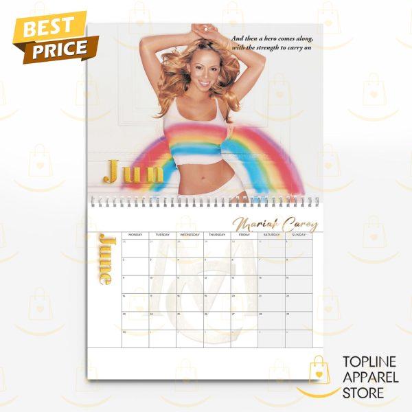 Mariah Carey Happy New Year 2025 Calendar