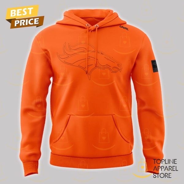 UNRL x Denver Broncos Crossover Hoodie – Orange