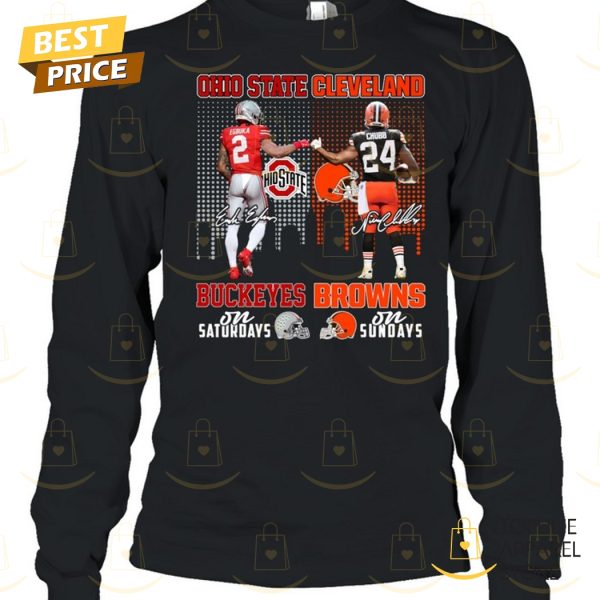 Ohio State Buckeyes x Cleveland Browns Signature Unisex T-Shirt